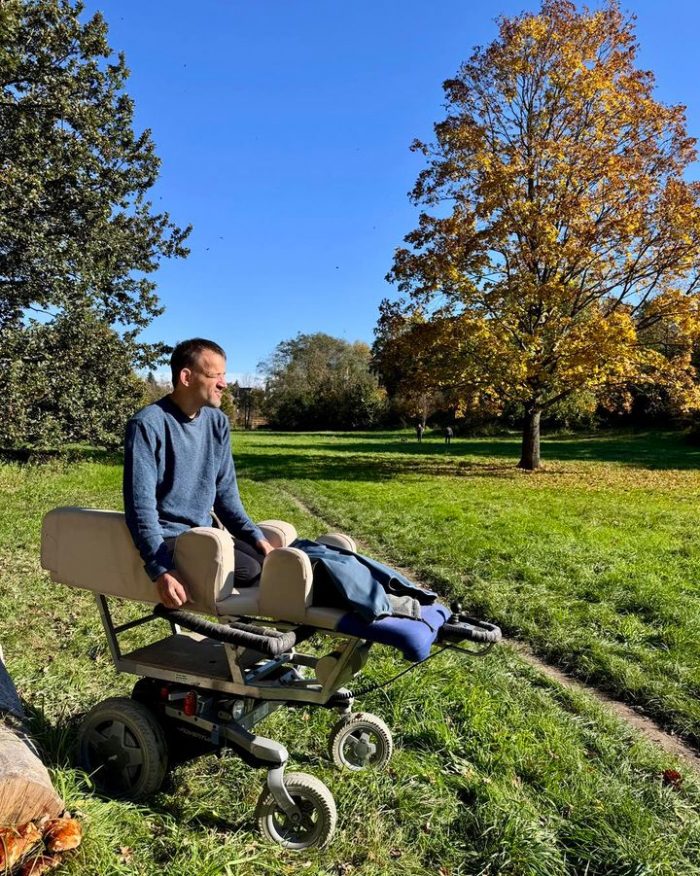 Bisschen die Herbstsonne genießen. Wie ist das Wetter bei euch?